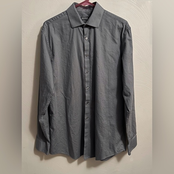 Men’s Kenneth Cole Reaction Button Down Dresss Shirt - Picture 1 of 4